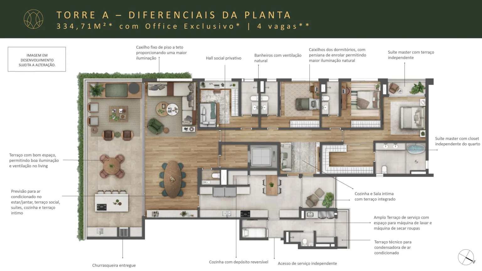 Apartamento 334m2 Diferenciais Esther Ibirapuera